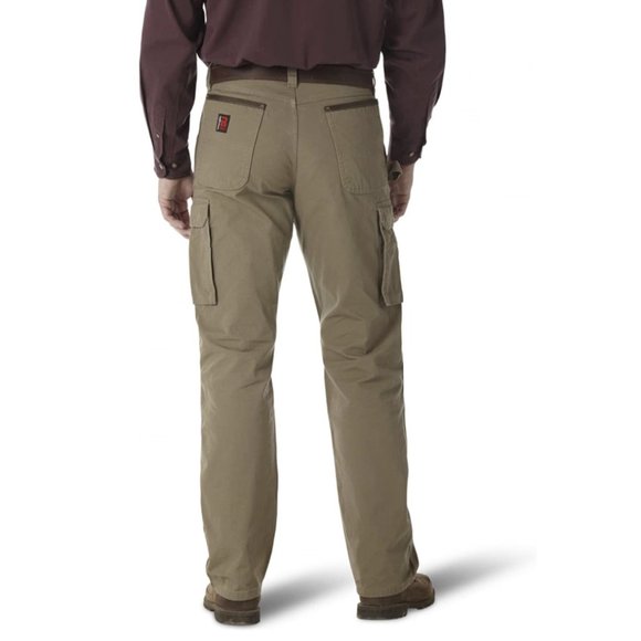 thumbnail image 2 of Wrangler Men's Riggs Workwear Ranger Pant - Heavy Duty Cotton Work Pants With Reinforced Knees & Cargo Pockets 2 of 9